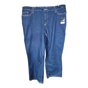 St. John's Bay Secretly Slender Capri Jeans 18W